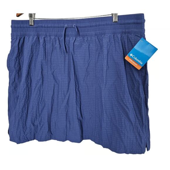 Columbia Women's Blue Boundless Trek Active Skort Size XL - Picture 1 of 9